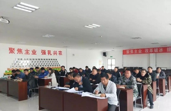 勇立军令状 狠抓安全管理 --新农乳业公司召开大干100天安全生产工作专题会