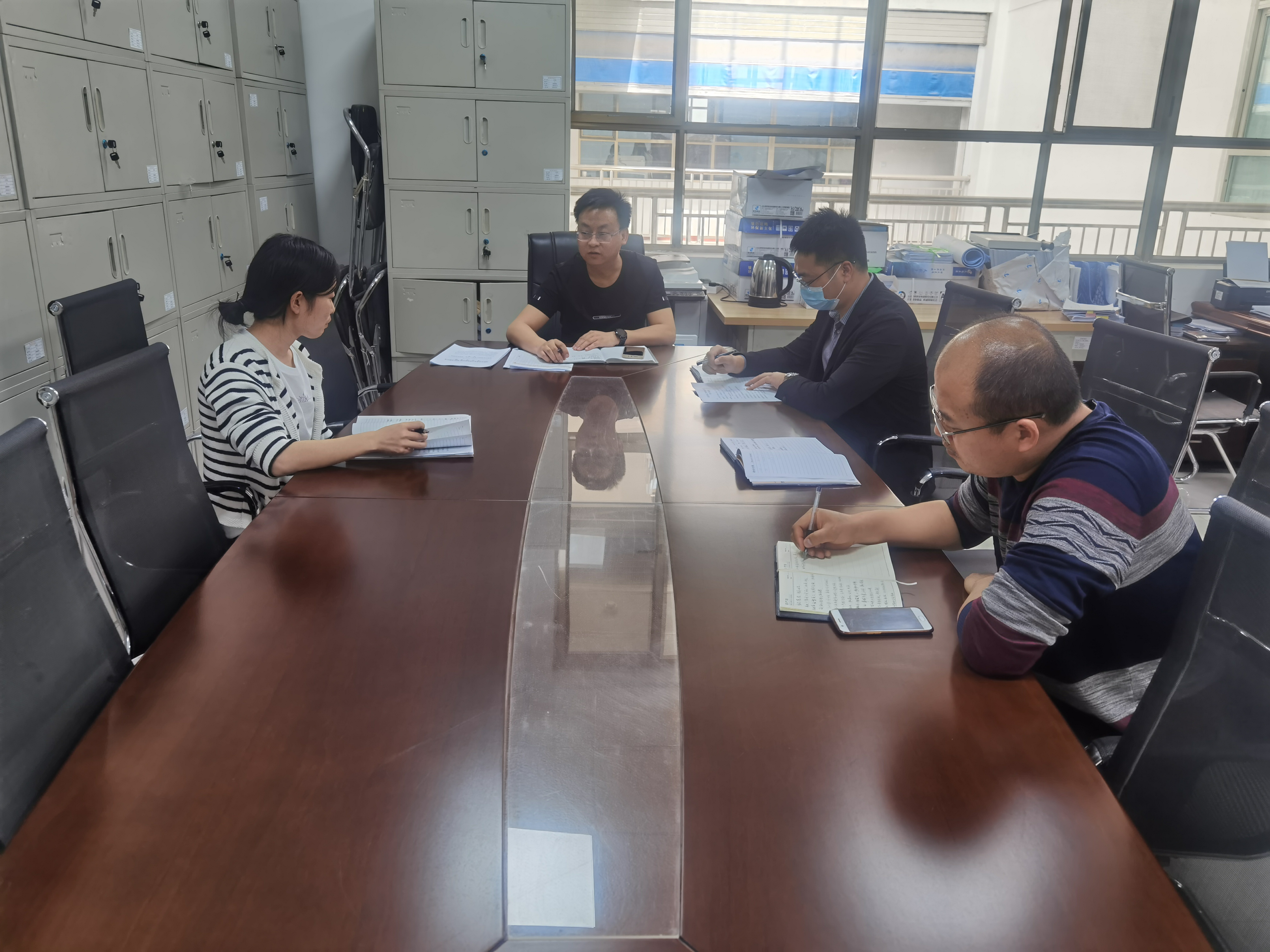 西北兴业工程咨询公司开展端午节前廉政谈话 筑牢廉洁纪律防线