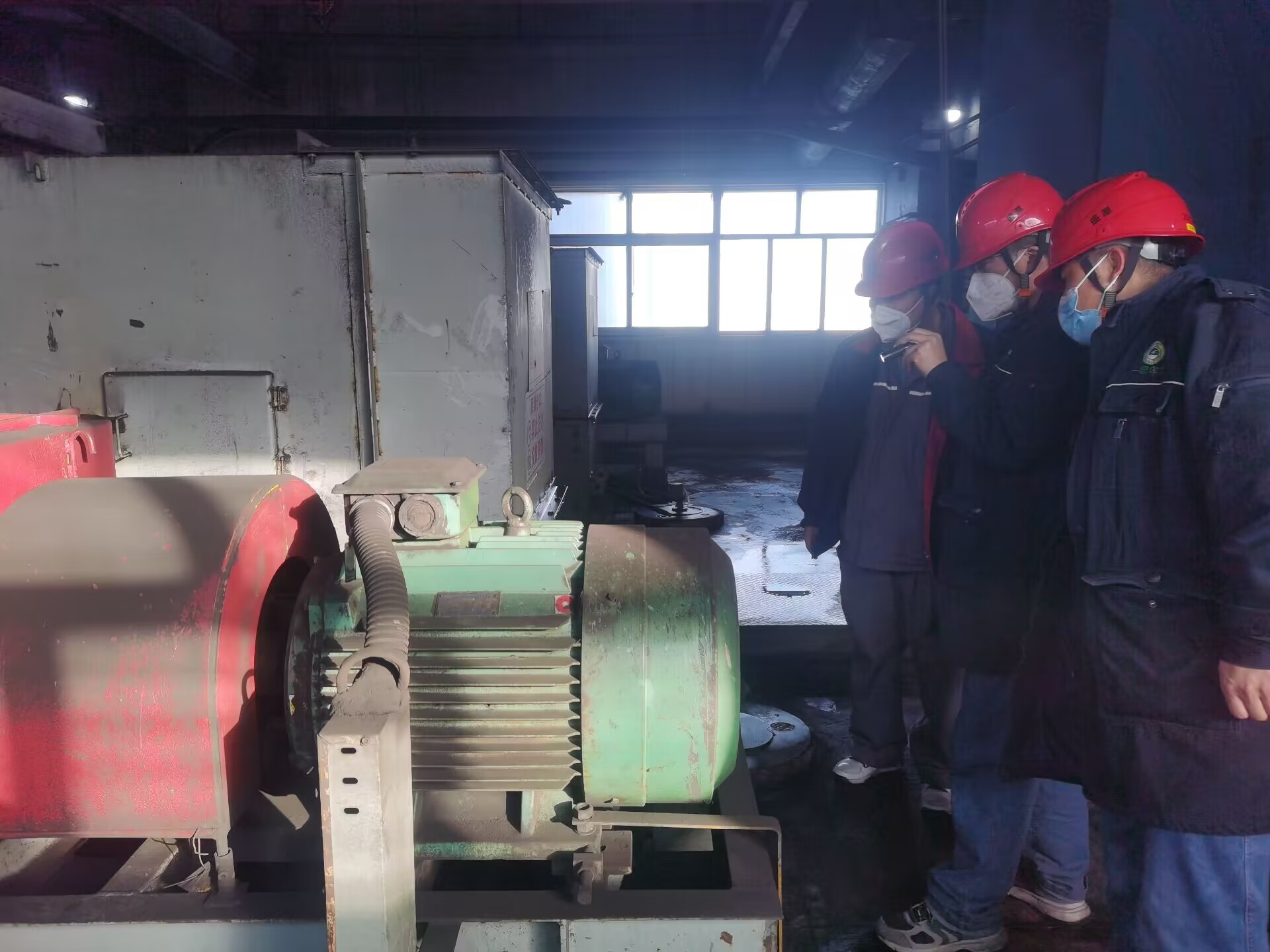 安全检查进行时——盛源热电开展元旦节前安全大检查