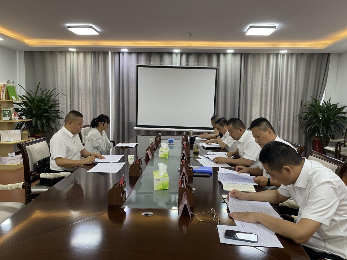 统众（集团）公司召开巡察整改专题民主生活会