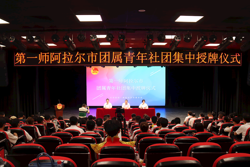 师市44个团属青年社团授牌成立