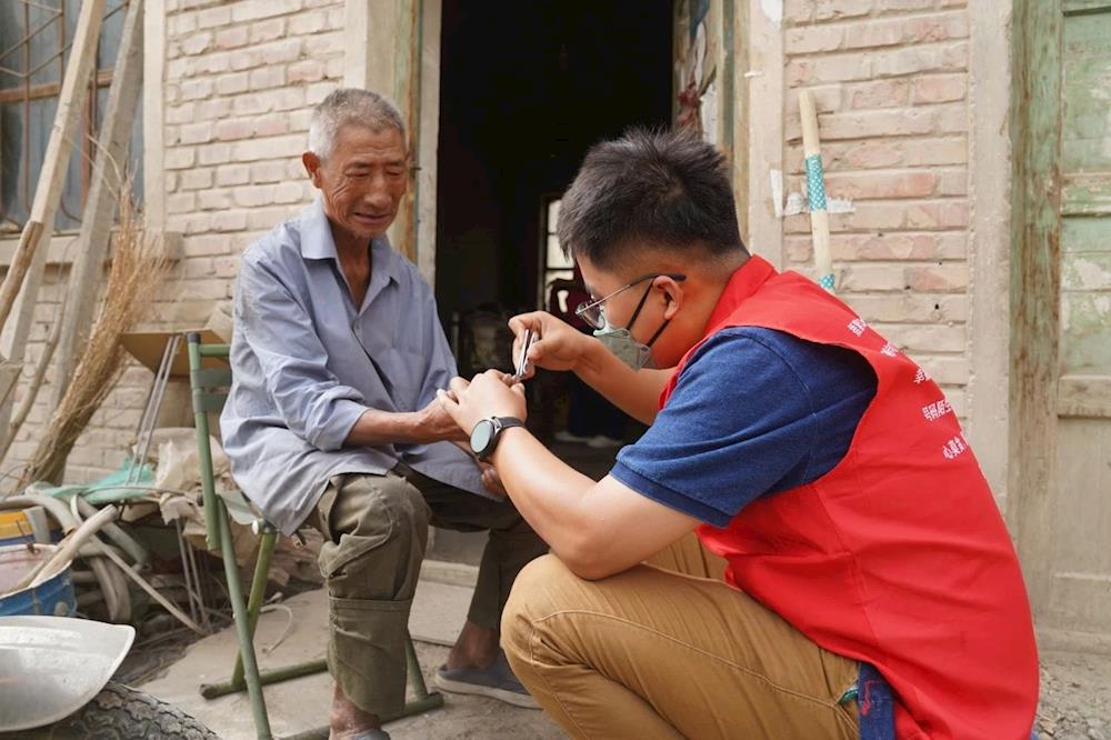 爱暖人心 志愿有我丨十一团组织志愿者开展敬老助残志愿服务活动