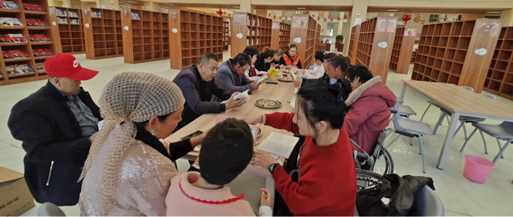“书韵飘香，阅享美好生活”十一团开展残疾人读书分享活动