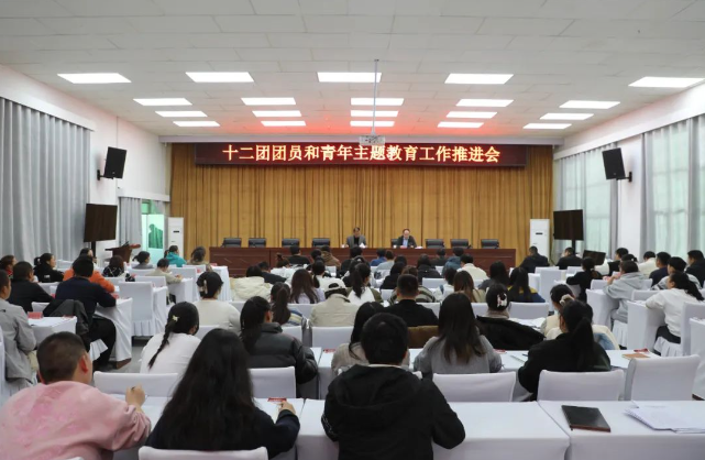 【主题教育】十二团召开团员和青年主题教育工作推进会