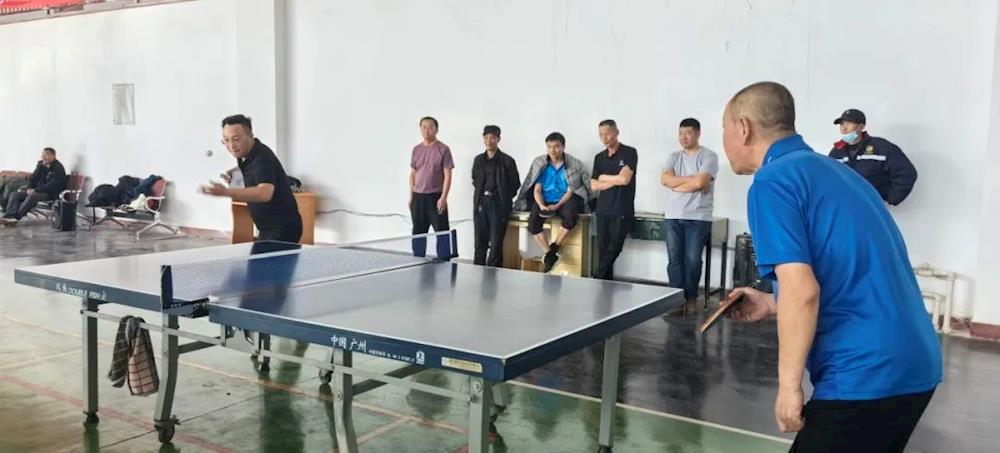 让这个冬天热起来——五团沙河镇乒乓球比赛顺利举行