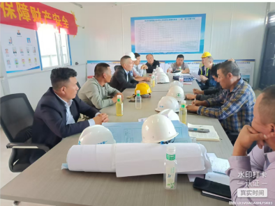 阿拉尔新城建司建筑分公司开展施工安全生产专项检查活动