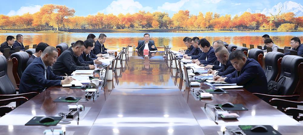 师市党委理论学习中心组举行专题学习会暨“三五九旅大讲堂”专题讲座