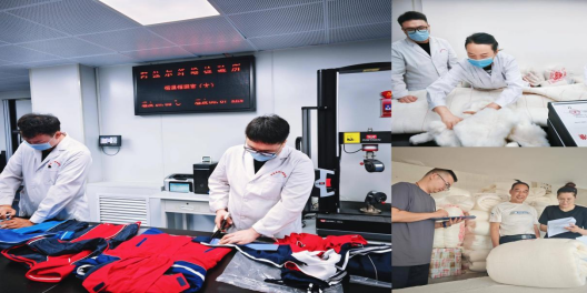 阿拉尔纤维检验所开展学生服及絮用纤维制品监测工作