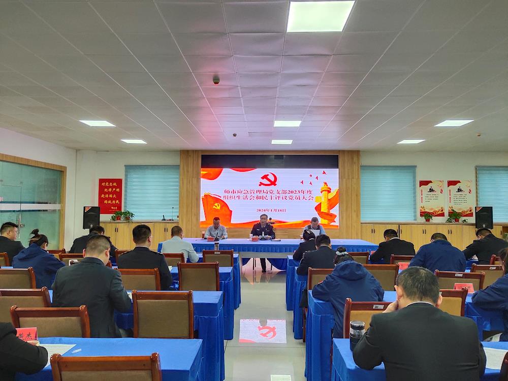 【强党性 找差距 明方向】师市应急管理局党支部召开2023年度组织生活会暨民主评议党员大会
