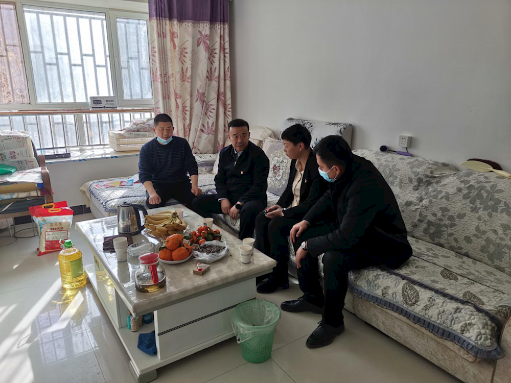 走访退役军人  解决实际困难