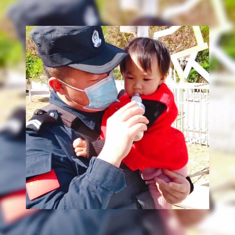 “钢铁直男”变身神奇“奶爸”？民警笑称：真是辛苦而有爱的一天！