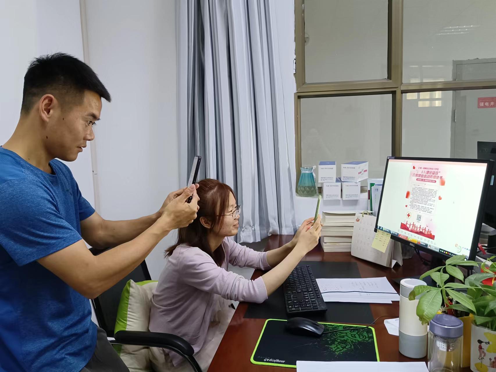 热心参与公益事业  彰显一师国企担当