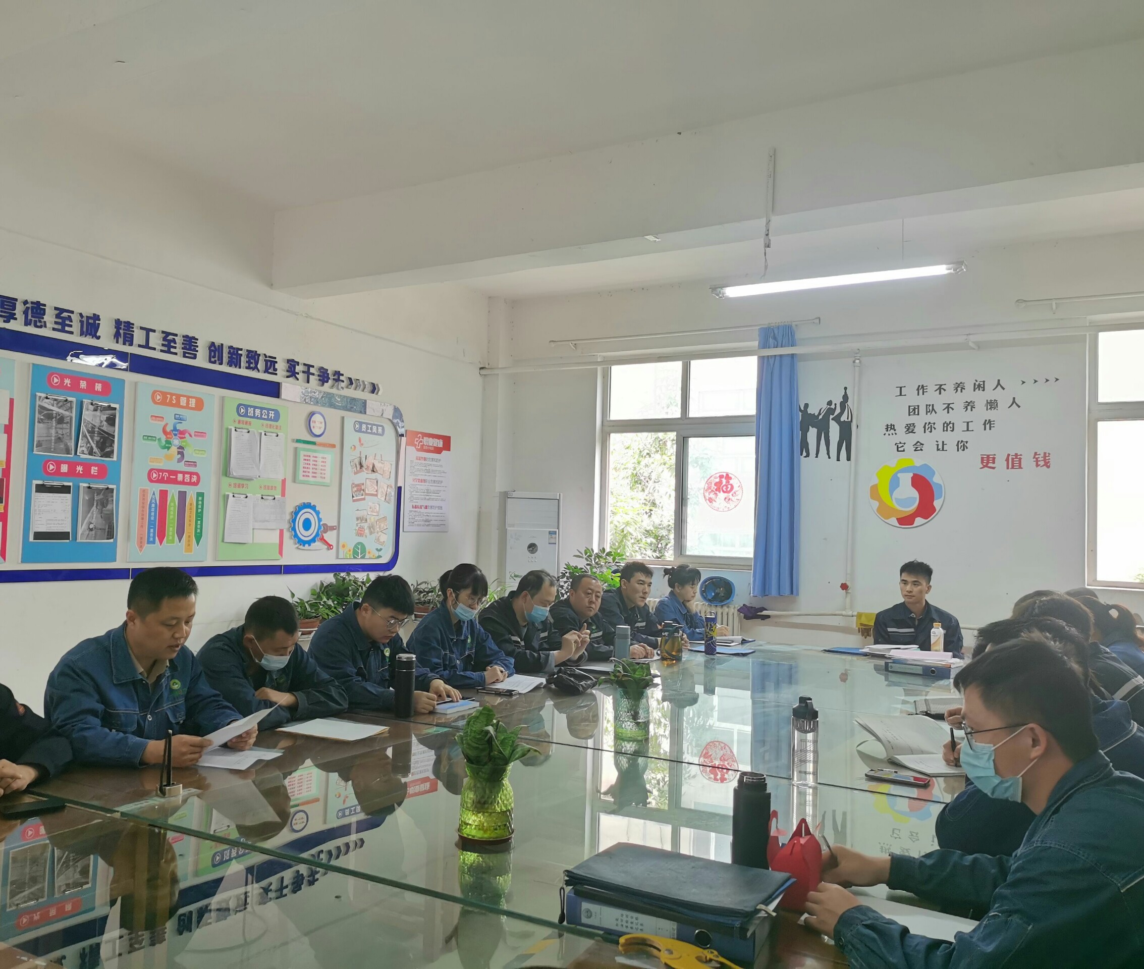 一师电力检修公司积极做好班组建设工作