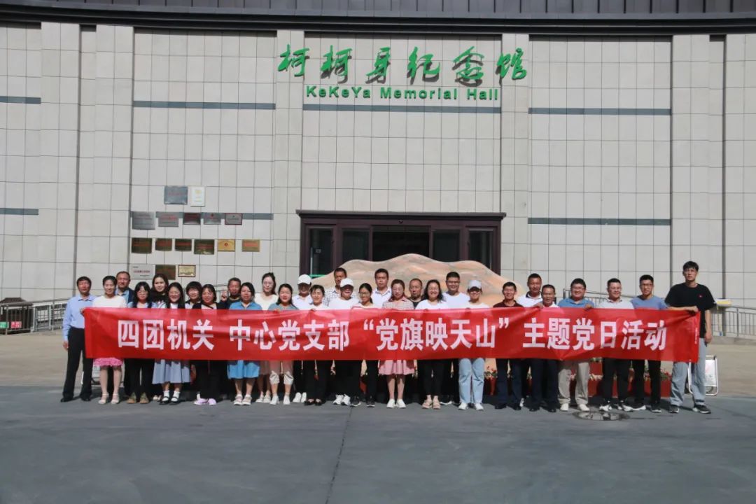 四团机关和各中心党支部开展主题党日活动