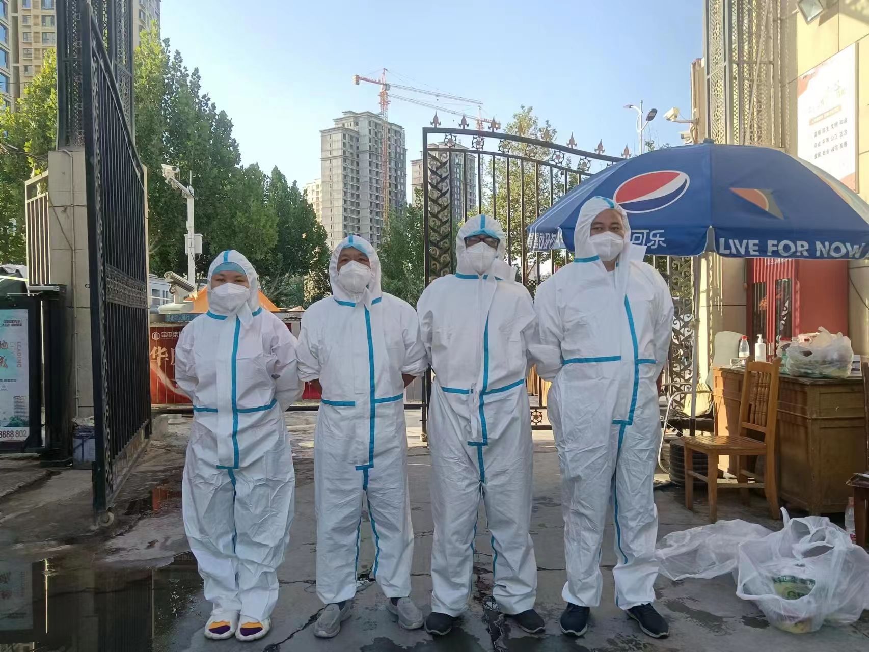 守土有责  主动担当  ——建安物业公司全力做好疫情防控工作