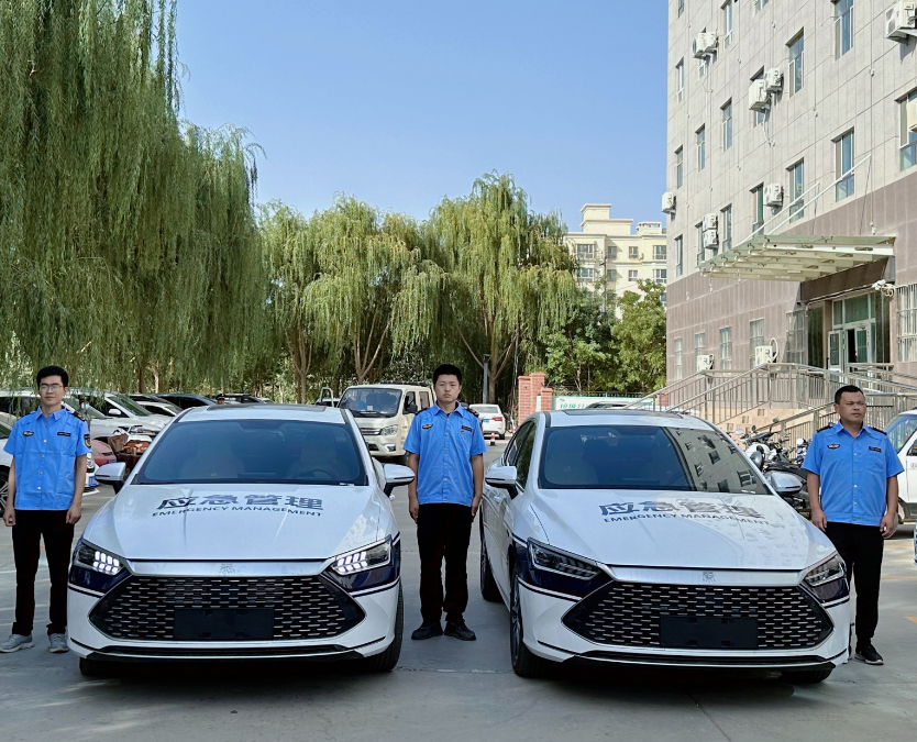 兵团首辆!第一师阿拉尔市应急管理局首批行政执法执勤车投入使用