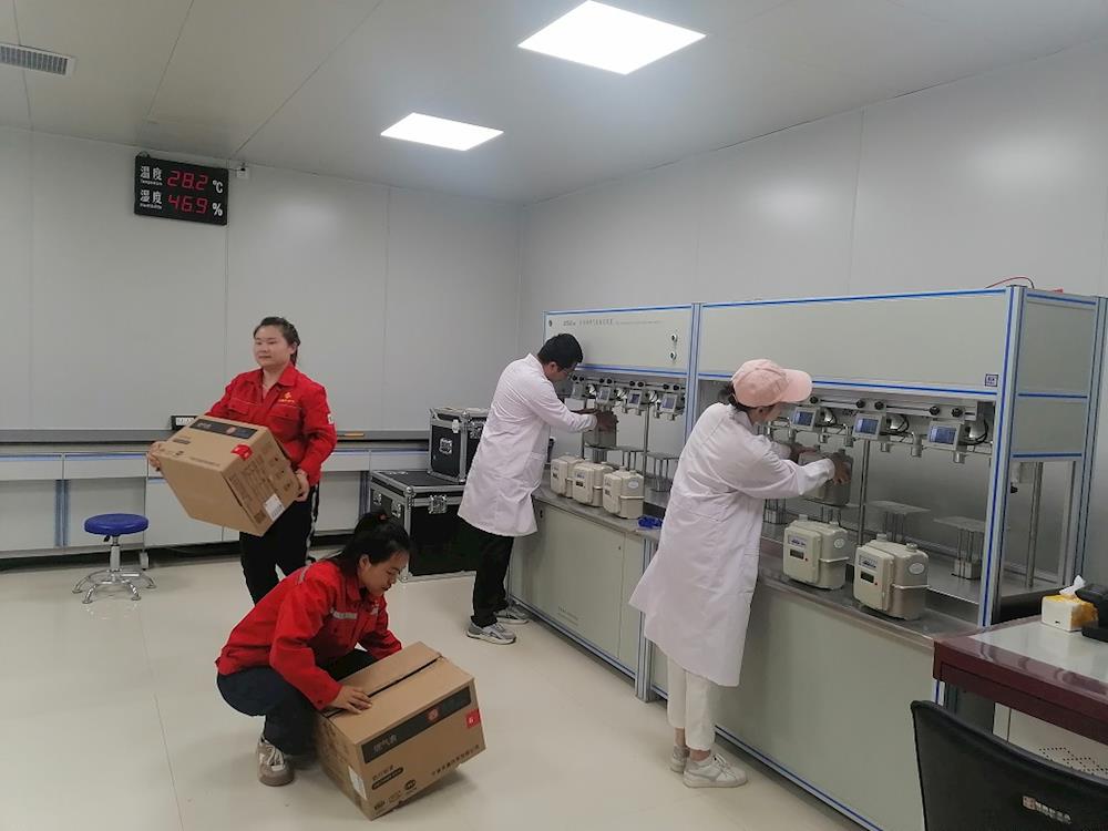 2023年阿拉尔质量技术综合检验检定所检定燃气表20000块，保障师市民生