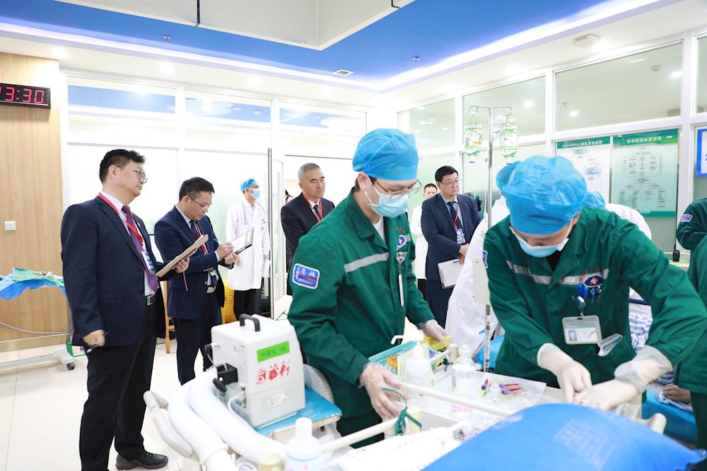 第一师医院创伤中心顺利通过中国创伤救治联盟高级创伤中心预评审