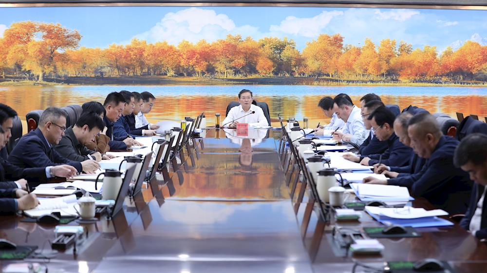 十二届师市党委常委会召开会议 传达学习贯彻习近平总书记近期重要讲话重要贺词精神