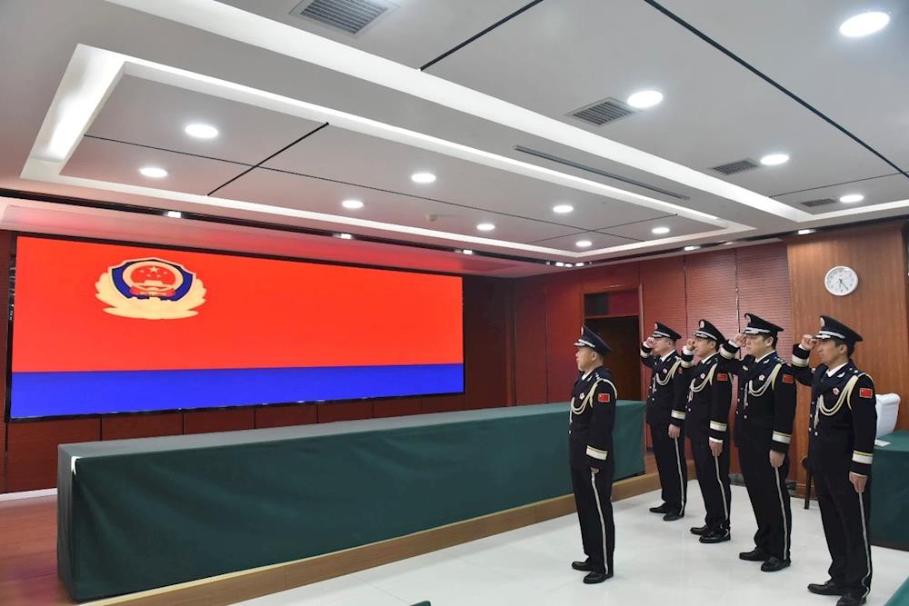 重温誓词筑警魂 坚守初心担使命——第一师人民法院开展庆祝“中国人民警察节”活动