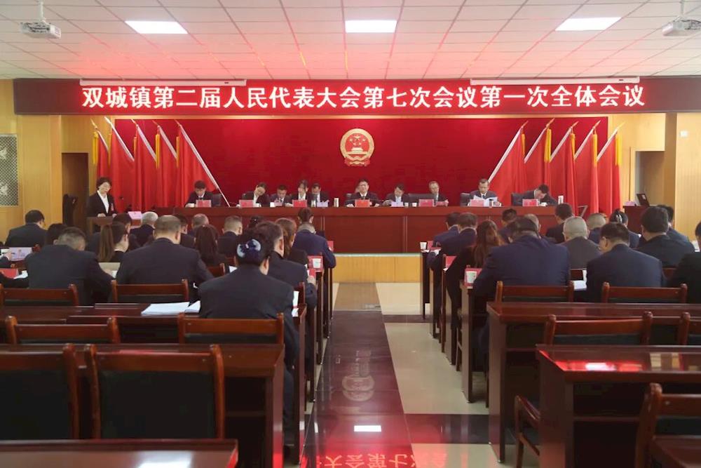 双城镇召开第二届人民代表大会第七次会议