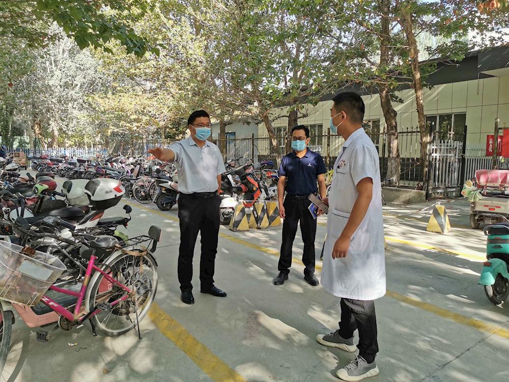 师市卫健委对创城相关点位进行再督导 再检查 再提升